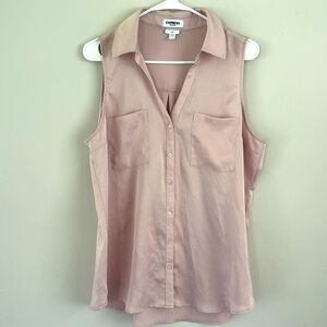 Express Portofino Sleeveless Blouse size L